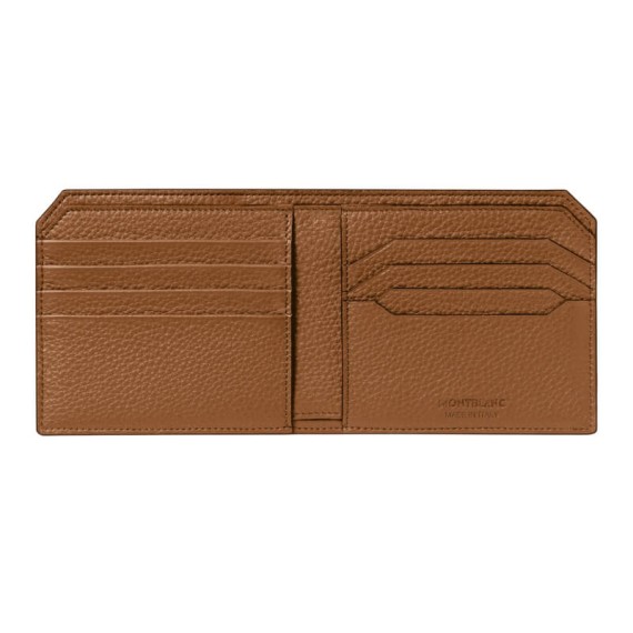 Carteira de Homem 8CC MONTBLANC Soft Grain Caramelo | Ref. 238.198366