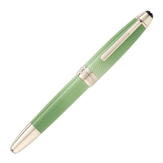 Rollerball MONTBLANC Meisterstück Calligraphy Solitaire Celadon Dégradé | Ref. 238.129555