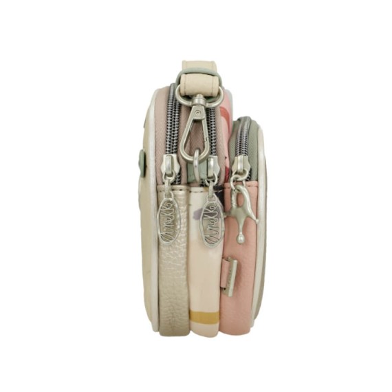 ANEKKE Bolsa de Tiracolo 2C Pequena Alma Smart Pack Dourada | Ref. 280.40603-445