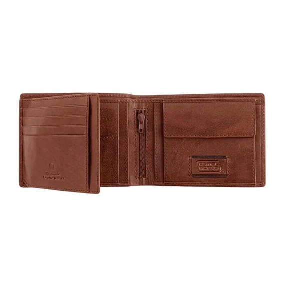 CAMEL ACTIVE Carteira Tradicional c/ Porta-Moedas Panama Conhaque | Ref. 9125070422