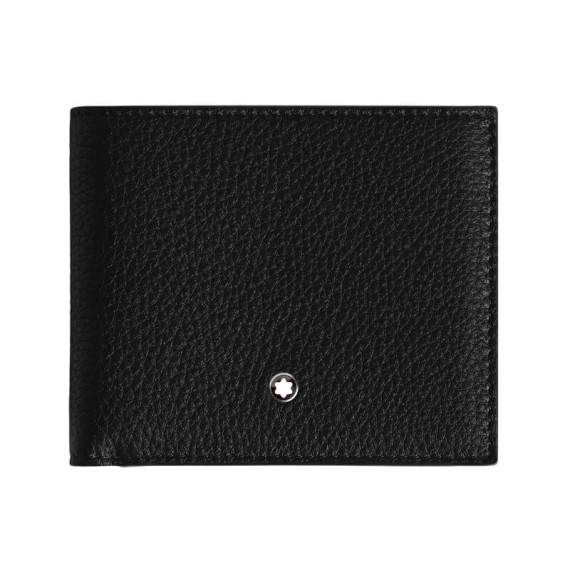 Carteira de Homem 8CC MONTBLANC Soft Grain Preta | Ref. 238.199440