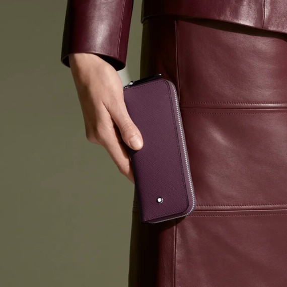 Porta-Canetas 2-Pen com Fecho MONTBLANC Sartorial Cassis | Ref. 238.199383