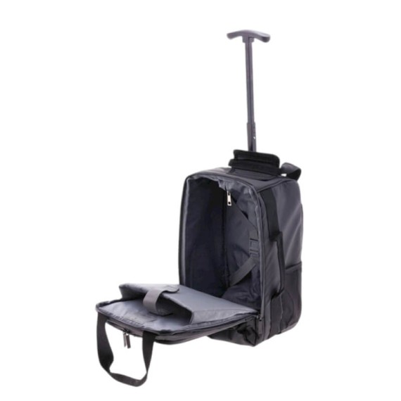 Trolley/Mochila c/ Rodas Vueling/Ryanair GLADIATOR Polar Preto | Ref. 225.395804