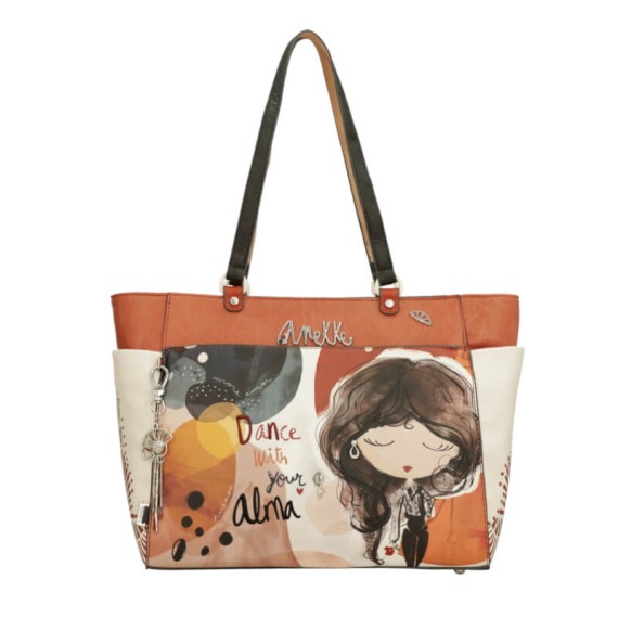 ANEKKE Mala de Ombro Grande Alma Branca | Ref. 280.40702-216 ANEKKE Mala de Ombro Grande Alma Branca | Ref. 280.40702-216