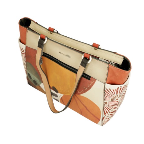 ANEKKE Mala de Ombro Grande Alma Branca | Ref. 280.40702-216 ANEKKE Mala de Ombro Grande Alma Branca | Ref. 280.40702-216