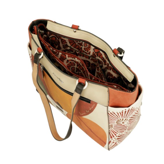 ANEKKE Mala de Ombro Grande Alma Branca | Ref. 280.40702-216 ANEKKE Mala de Ombro Grande Alma Branca | Ref. 280.40702-216