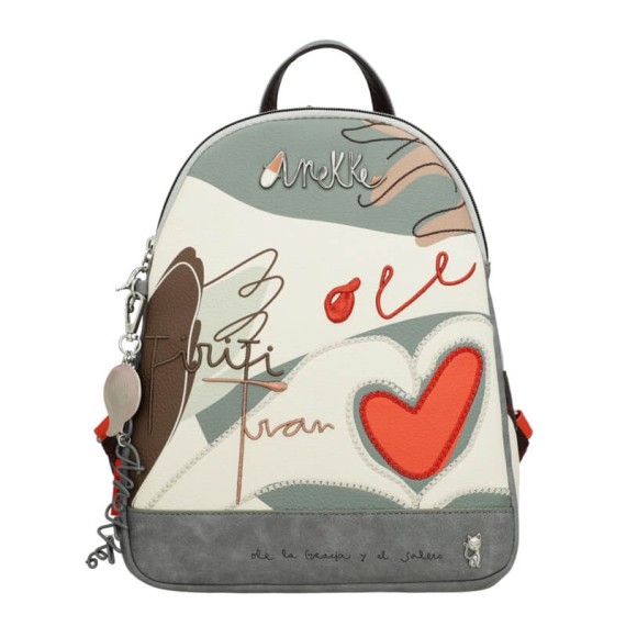 ANEKKE Mochila de Senhora Tripla Alma Olé Azul | Ref. 280.40765-044 ANEKKE Mochila de Senhora Tripla Alma Olé Azul | Ref. 280.40765-044