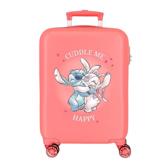 Mala de Cabine / Trolley 55cm 4R STITCH Cuddle Me Coral | Ref. 186.4041143