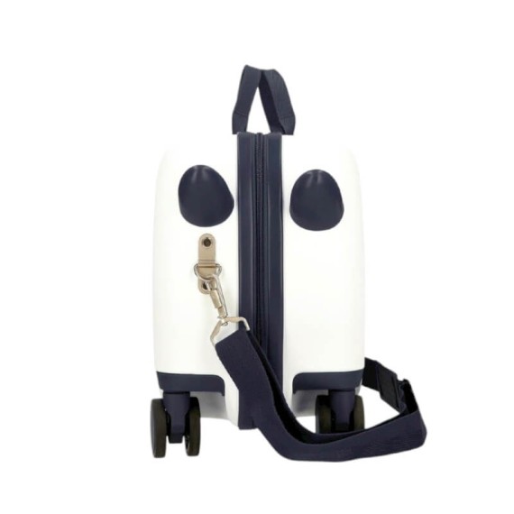 Mala de Viagem Infantil ABS 4 Rodas Easyjet STITCH Exited Branca | Ref. 186.4371041