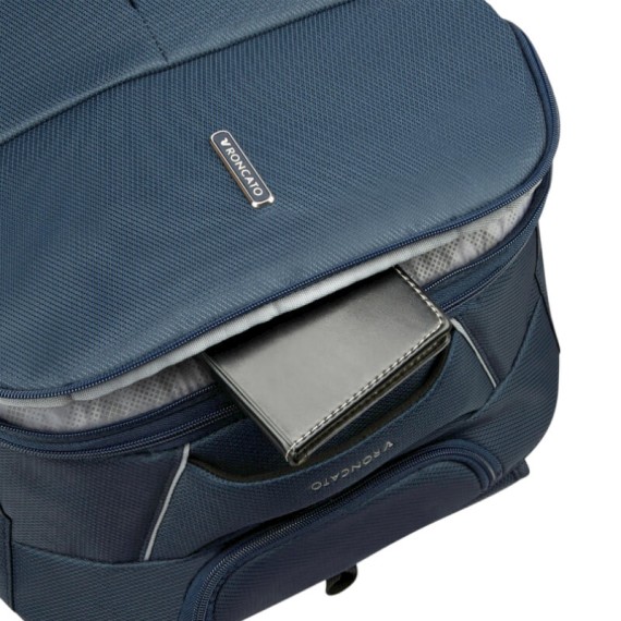 RONCATO Mochila c/ Rodas 55x40x20cm Ironik 2.0 Azul Escuro | Ref. 99.41531723