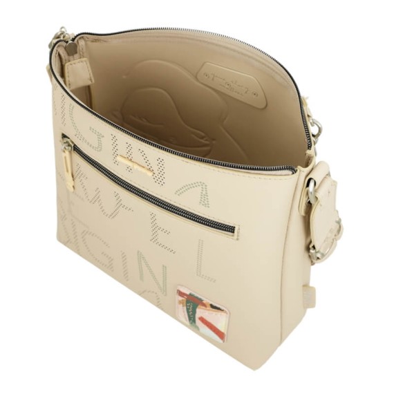 ANEKKE Bolsa de Tiracolo Média Alma Original Bege | Ref. 280.40743-069