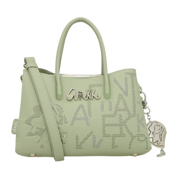 ANEKKE Mala de Mão Alças Curtas Alma Original Verde | Ref. 280.40741-388 ANEKKE Mala de Mão Alças Curtas Alma Original Verde | Ref. 280.40741-388