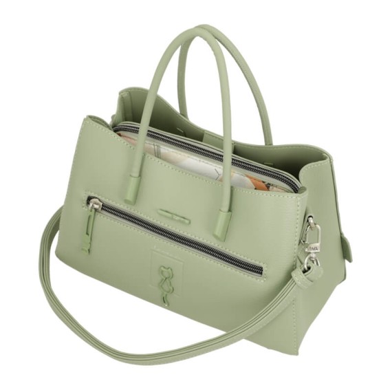 ANEKKE Mala de Mão Alças Curtas Alma Original Verde | Ref. 280.40741-388 ANEKKE Mala de Mão Alças Curtas Alma Original Verde | Ref. 280.40741-388