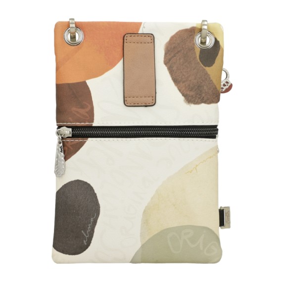 ANEKKE Mini Bolsa de Tiracolo Alma Lunares  Branco | Ref. 280.40723-905