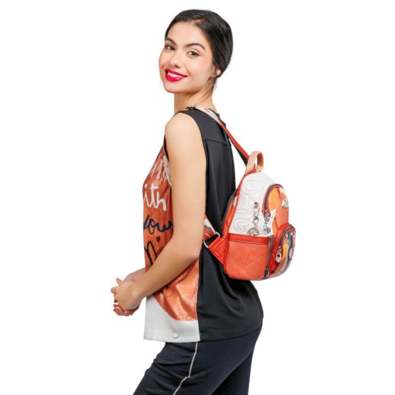 ANEKKE Mochila Anti-Roubo Alma 40705-213 Branca | Ref. 280.40705-213