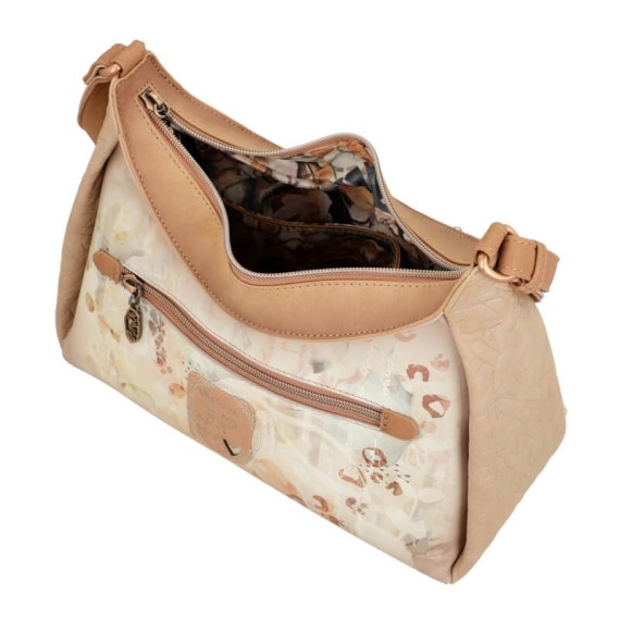 ANEKKE Bolsa de Tiracolo Memories Castanha | Ref. 280.40803-481