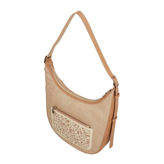 ANEKKE Mala de Ombro Oval Memories Castanha | Ref. 280.40802-354