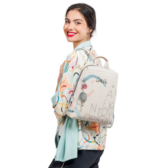 ANEKKE Mochila de Passeio Alma Original Bege | Ref. 280.40745-018