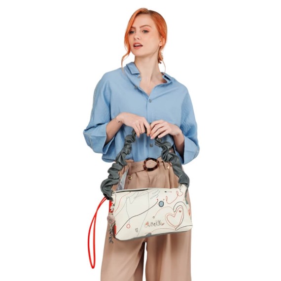 ANEKKE Mala de Ombro Alma Olé Azul | Ref. 280.40762-384