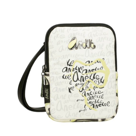 ANEKKE Bolsa de Tiracolo Pequena Nature Towanda Preta | Ref. 280.40873-072