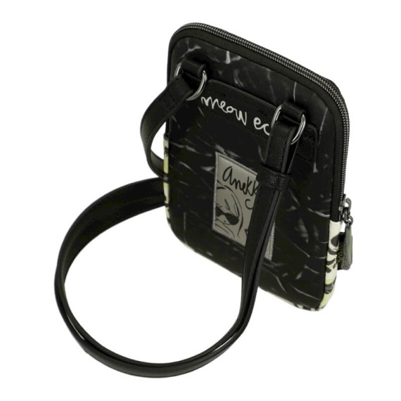 ANEKKE Bolsa de Tiracolo Pequena Nature Towanda Preta | Ref. 280.40873-072