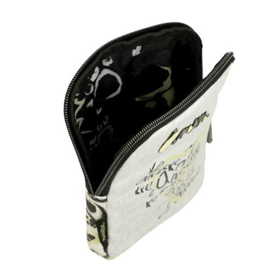 ANEKKE Bolsa de Tiracolo Pequena Nature Towanda Preta | Ref. 280.40873-072