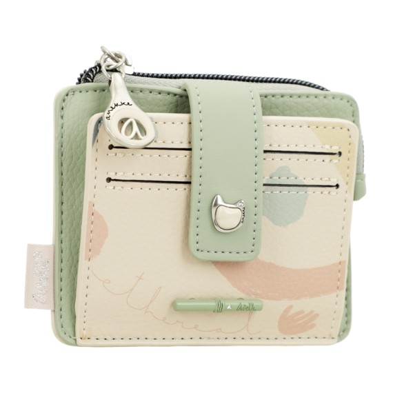 ANEKKE Porta-Cartões Pequeno Alma Original Verde | Ref. 280.40749-028