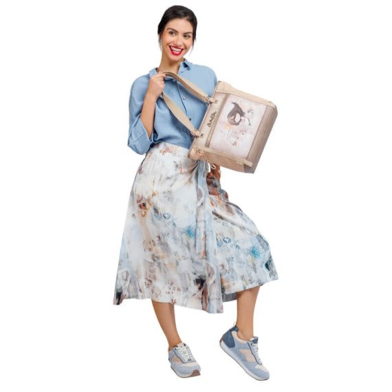 ANEKKE Mala de Ombro Memories Azul | Ref. 280.40802-047