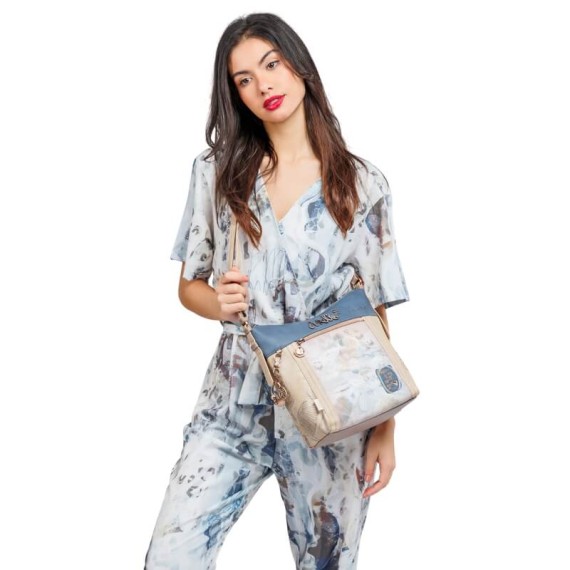 ANEKKE Mala de Tiracolo Memories Stories Azul | Ref. 280.40813-007