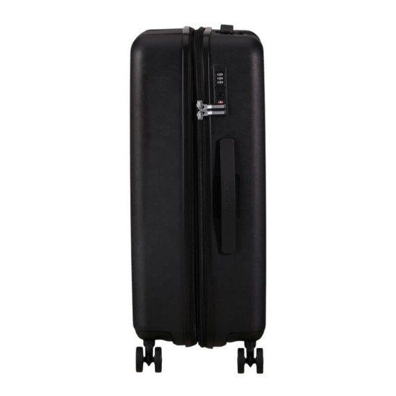AMERICAN TOURISTER Mala de Viagem Média 66cm 4R Exp. Dynabelt Preta | Ref. 92MH800209