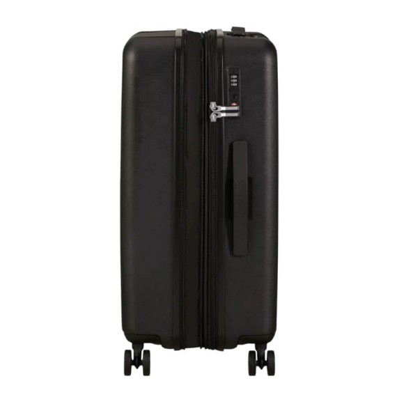 AMERICAN TOURISTER Mala de Viagem Média 66cm 4R Exp. Dynabelt Preta | Ref. 92MH800209