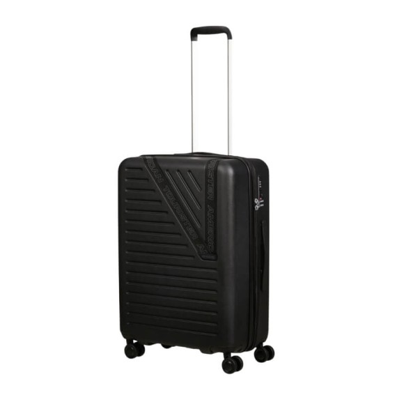 AMERICAN TOURISTER Mala de Viagem Média 66cm 4R Exp. Dynabelt Preta | Ref. 92MH800209