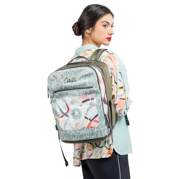 ANEKKE Mochila de Viagem 40x30x15 Smart Verde | Ref. 280.40575-012