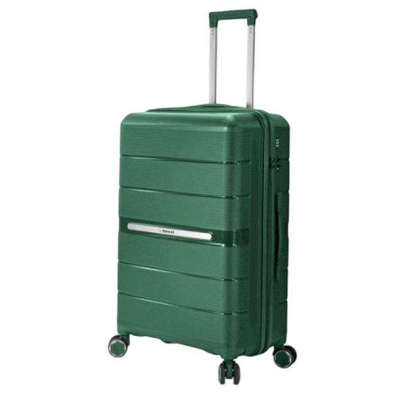 BENZI Mala de Viagem / Trolley Médio 61cm 4R. Exp. BZ5809 Verde | Ref. 288.BZ5809V-B