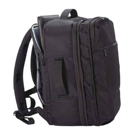 BENZI Mochila Expansível Ryanair 40x20x25cm BZ5815 Preta | Ref. 288.BZ5815 BENZI Mochila Expansível Ryanair 40x20x25cm BZ5815 Preta | Ref. 288.BZ5815