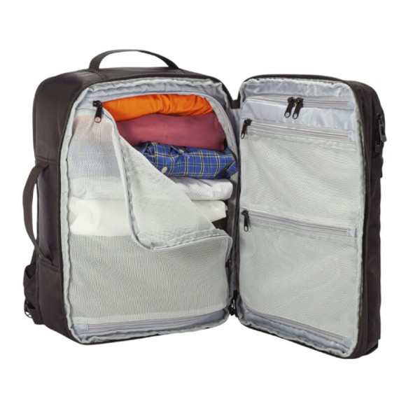 BENZI Mochila Expansível Ryanair 40x20x25cm BZ5815 Preta | Ref. 288.BZ5815 BENZI Mochila Expansível Ryanair 40x20x25cm BZ5815 Preta | Ref. 288.BZ5815