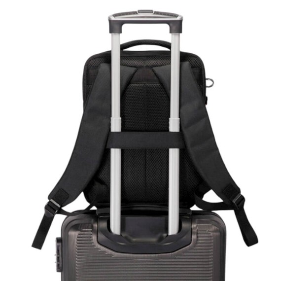 BENZI Mochila para Computador 14” BZ5427 Preto c/ Cinza | Ref. 288.BZ5427PC