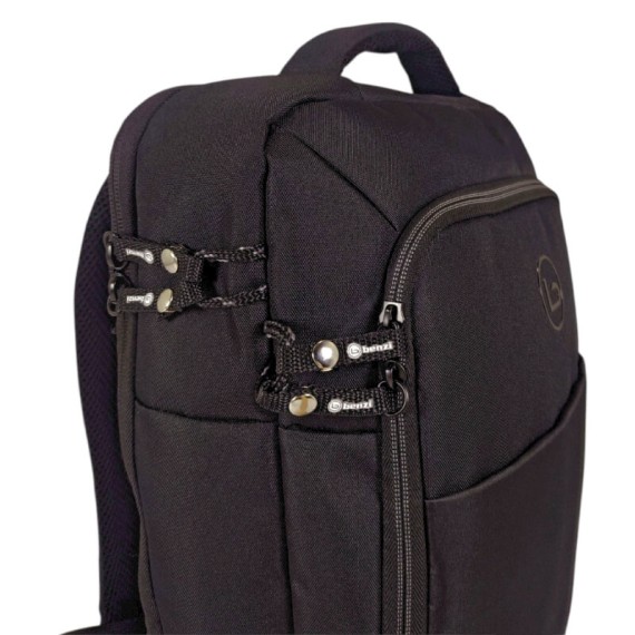 BENZI Mochila para Computador 14” BZ5427 Preto c/ Cinza | Ref. 288.BZ5427PC