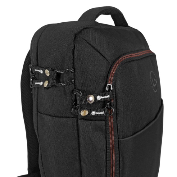 BENZI Mochila para Computador 14” BZ5427 Preto c/ Laranja | Ref. 288.BZ5427PL