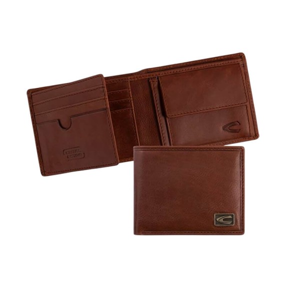 CAMEL ACTIVE Carteira Tradicional c/ Porta-Moedas Japan Conhaque | Ref. 9127670122