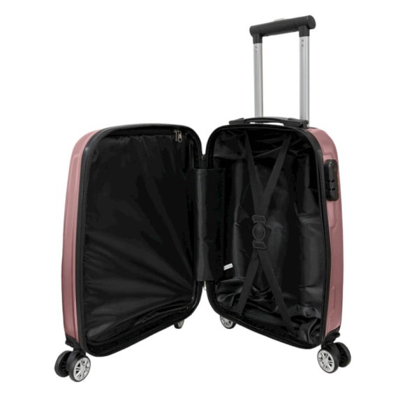 Mala Cabine / Trolley 47cm 4R. Amovíveis TALENT 38 Rosa | Ref. 337.38RM