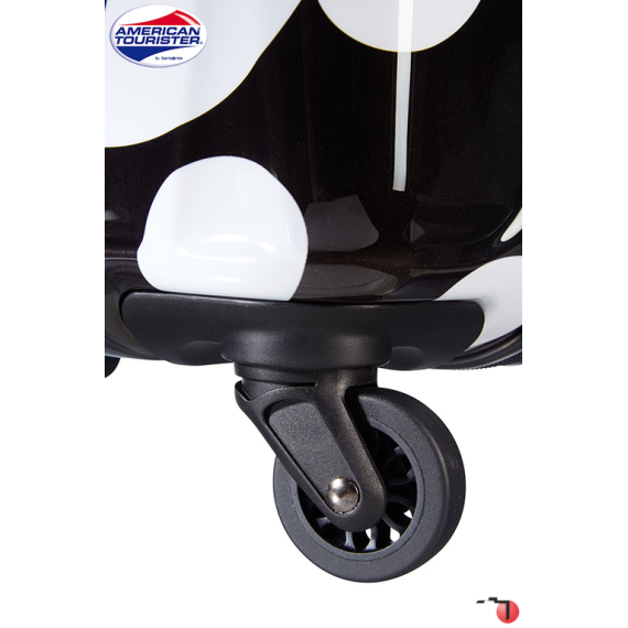 Trolley de Viagem Grande com 4 rodas Spinner 75 cm Minnie Dots Alfawist Disney American Tourister - ref. 9219C00809-2 Trolley de Viagem Grande com 4 rodas Spinner 75 cm Minnie Dots Alfawist Disney American Tourister - ref. 9219C00809-2