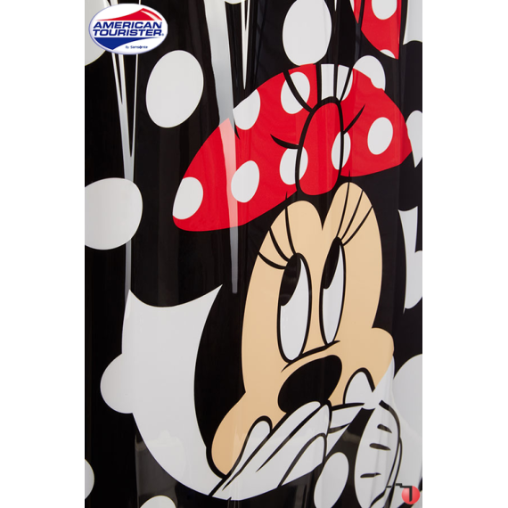 Trolley de Viagem Grande com 4 rodas Spinner 75 cm Minnie Dots Alfawist Disney American Tourister - ref. 9219C00809-6 Trolley de Viagem Grande com 4 rodas Spinner 75 cm Minnie Dots Alfawist Disney American Tourister - ref. 9219C00809-6