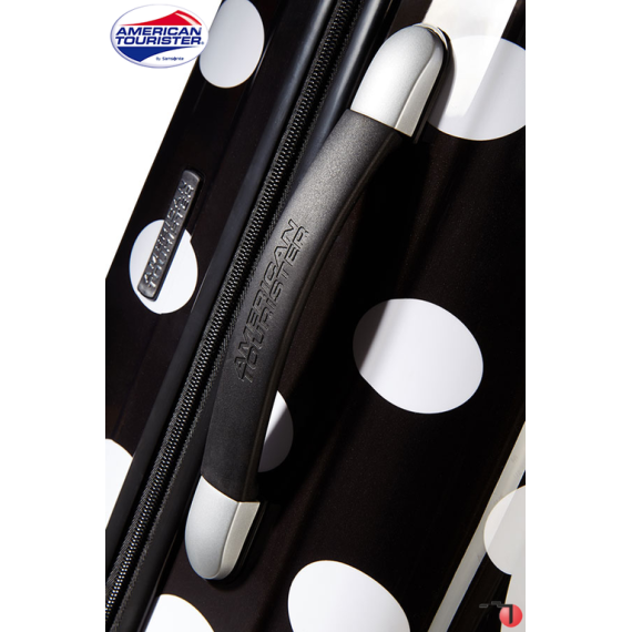Trolley de Viagem Grande com 4 rodas Spinner 75 cm Minnie Dots Alfawist Disney American Tourister - ref. 9219C00809-7 Trolley de Viagem Grande com 4 rodas Spinner 75 cm Minnie Dots Alfawist Disney American Tourister - ref. 9219C00809-7