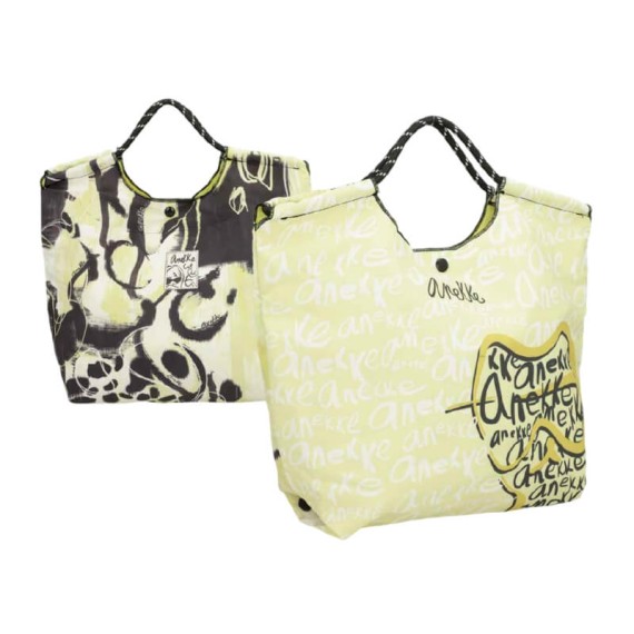 ANEKKE Saco de Praia Nylon Nature Towanda Verde/Preto | Ref. 280.40484-241