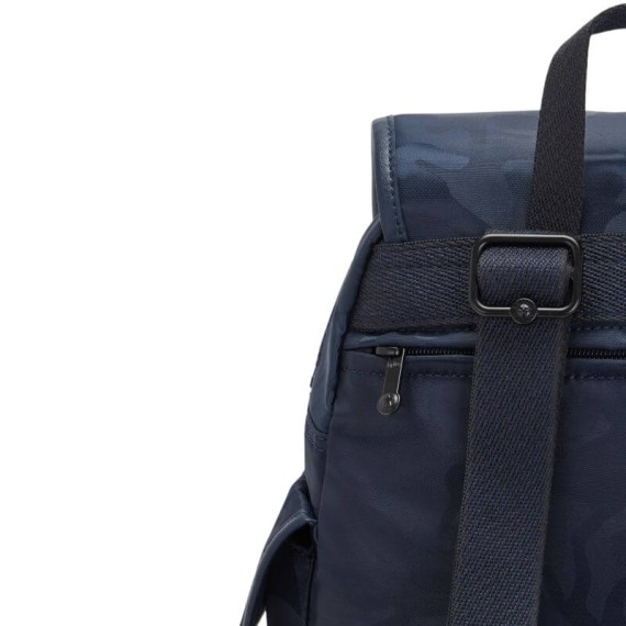 Mochila Casual KIPLING City Pack S Satin Camo Blue | Ref. 187.40KI252553I Mochila Casual KIPLING City Pack S Satin Camo Blue | Ref. 187.40KI252553I