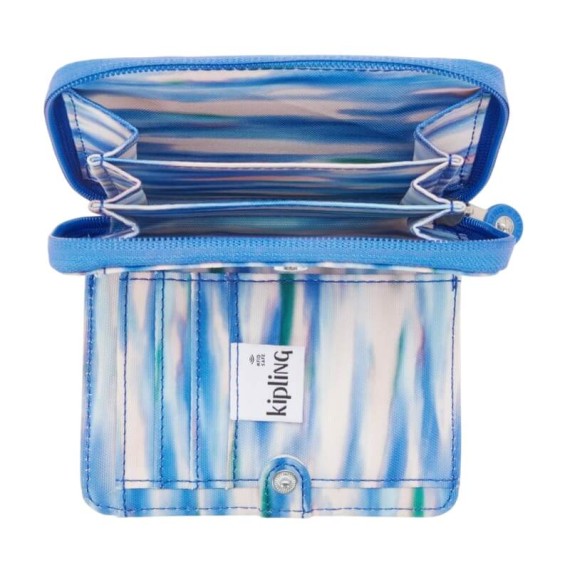 Carteira de Senhora KIPLING Money Love Diluted Blue | Ref. 187.40KI6791TX9 Carteira de Senhora KIPLING Money Love Diluted Blue | Ref. 187.40KI6791TX9