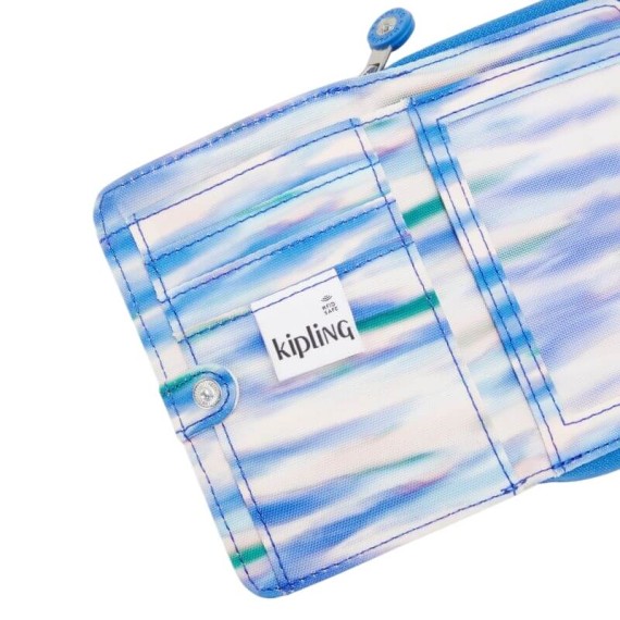 Carteira de Senhora KIPLING Money Love Diluted Blue | Ref. 187.40KI6791TX9 Carteira de Senhora KIPLING Money Love Diluted Blue | Ref. 187.40KI6791TX9