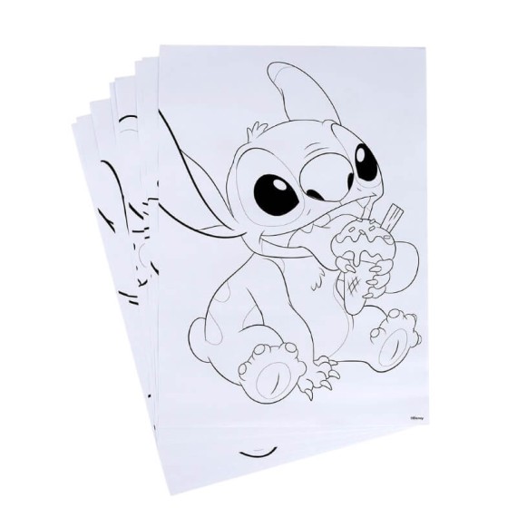 Estojo com Conjunto de Pintura STITCH Azul | Ref. 299.2700001224