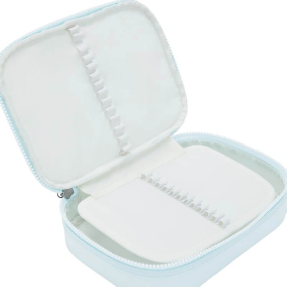 Estojo Escolar KIPLING 100 Pens Blue Sky Metallic | Ref. 187.40KI36245MB